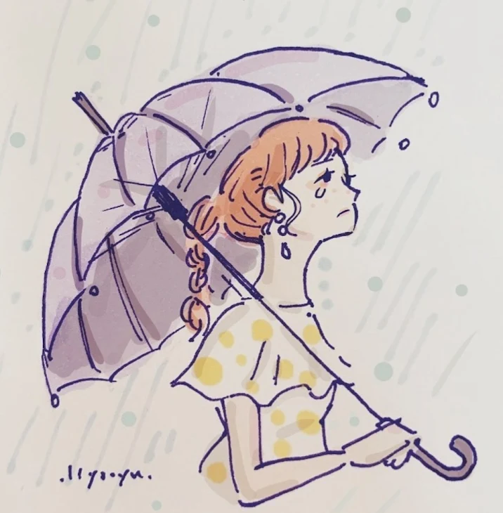 「今日は雨の日　No.2」のメインビジュアル