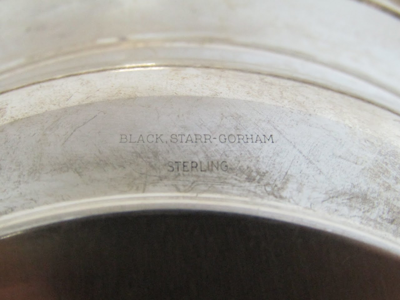 Black, Starr-Gorham Sterling Silver Bowl