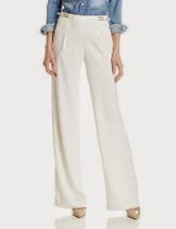 <br />HALSTON HERITAGE Women's Crepe Wide Leg Trouser