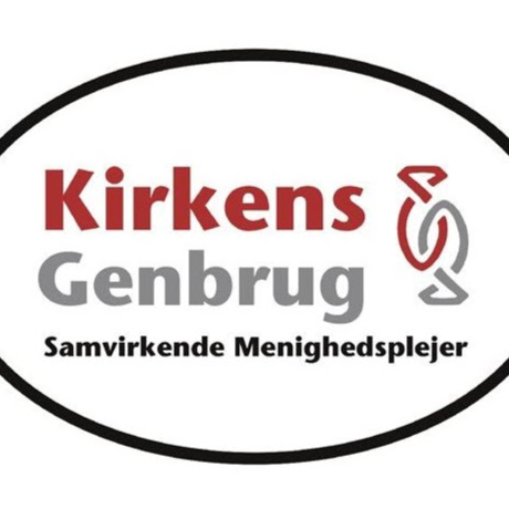 Kirkens Genbrug logo