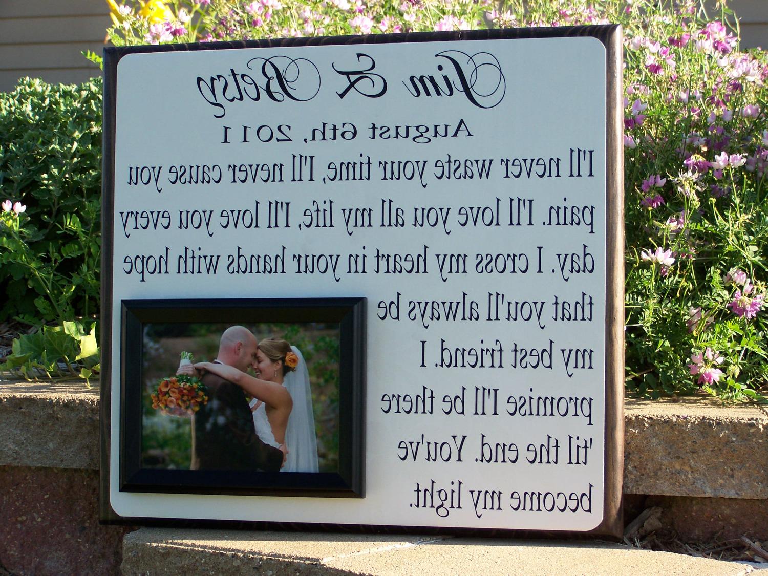 Personalized Wedding Gift