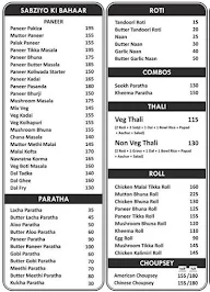 Asad's Cafe menu 2