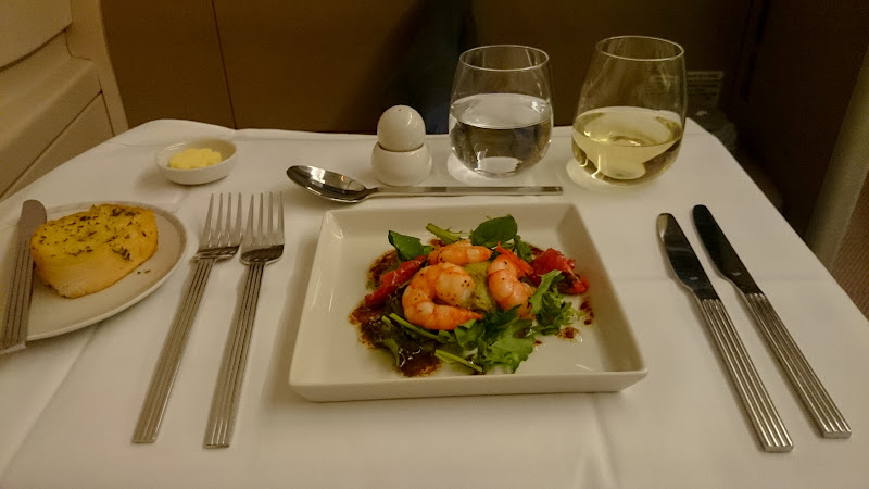 SIN FRA LHR 31 - REVIEW - Singapore Airlines : Business Class - Singapore to Frankfurt (A380)