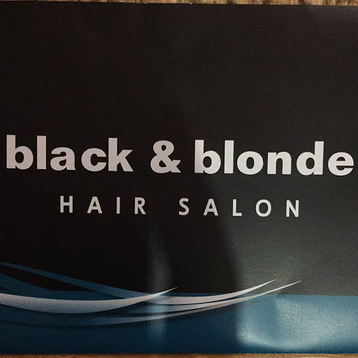 Black & Blonde Hair Salon logo