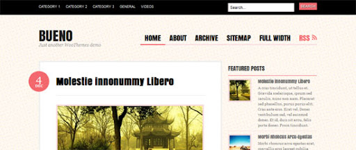 Bueno template grátis WordPress Bueno template grátis WordPress