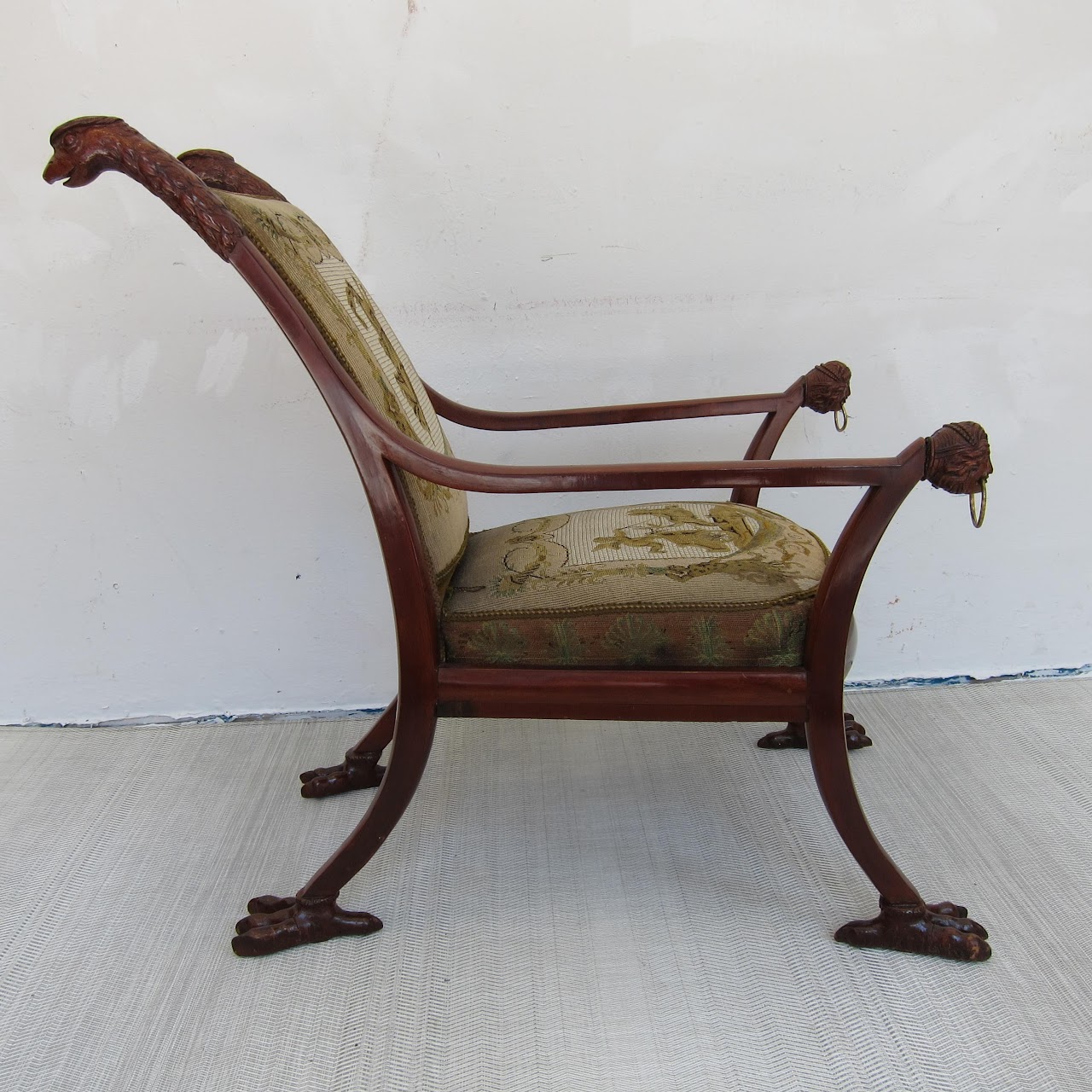 German Neo-Classical Armchair