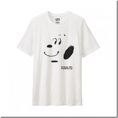 UNIQLO UT X Peanuts Movie Men Short Sleeve Graphic T-Shirt 01