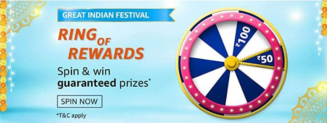 Amazon Great Indian Festival Ring of Rewards answers of 21st October 2020