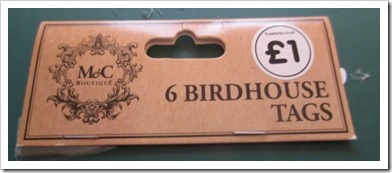 6 Birdhouse Tags The Works