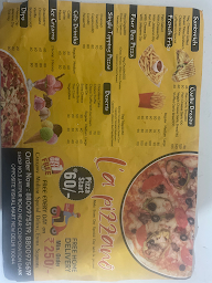 La Pizzano menu 3