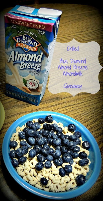 Blue Diamond Almond Breeze Unsweetened Vanilla Almond Coconut Giveaway