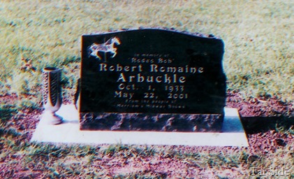 Bob Arbuckle Headstone (2)