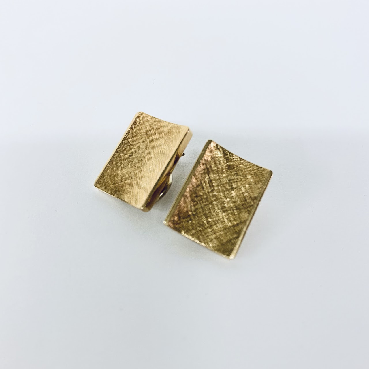 14K Gold Clip Earrings