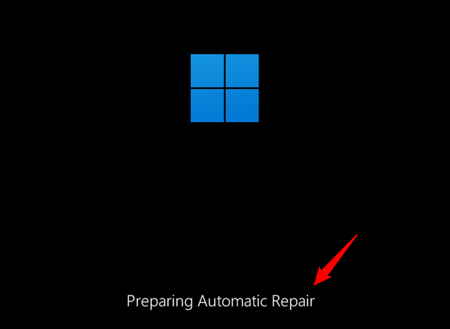 Windows 11 starten in de veilige modus met automatische reparatie