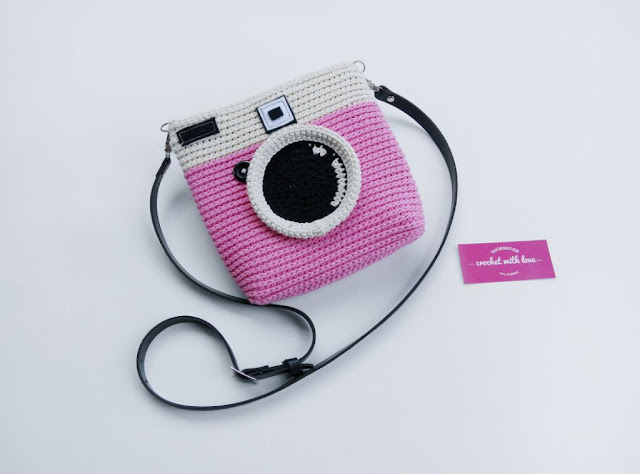  Tas  Rajut  Instagram Lomo  Camera  Slingbag RajutMerajut