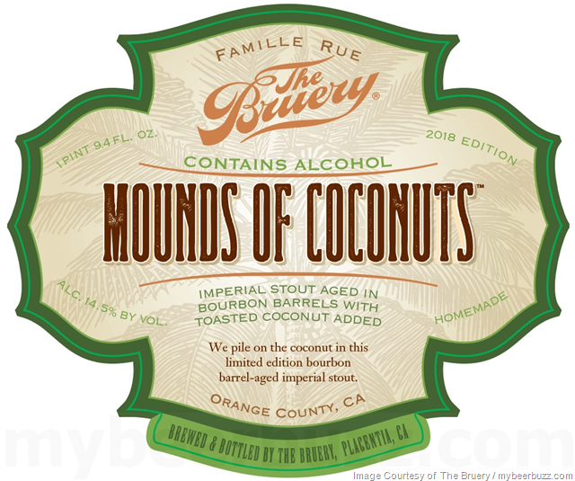 The Bruery Adding NEW Mounds Of Coconuts