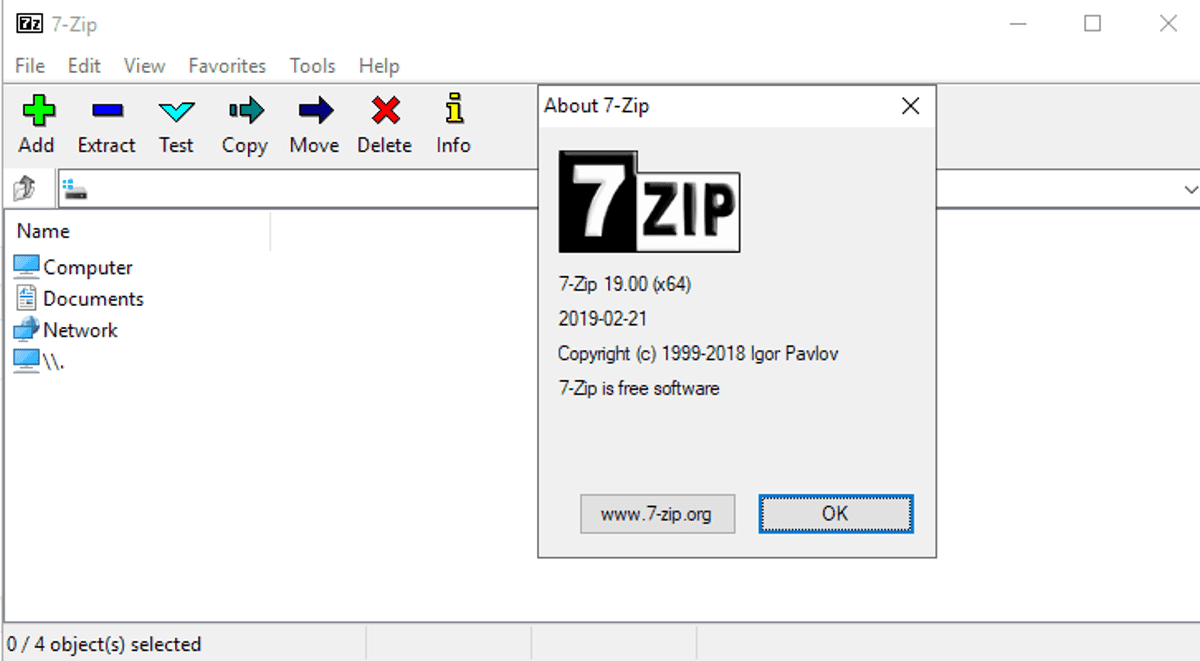 7-Zip |  Doit avoir des programmes logiciels pour Windows