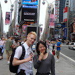 times square in new york city in New York City, United States 