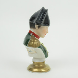 Rudolf Kämmer Porcelain Miniature Napoleon Bust