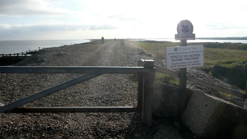 One of many signs deterring the would-be visitor away from investigating further