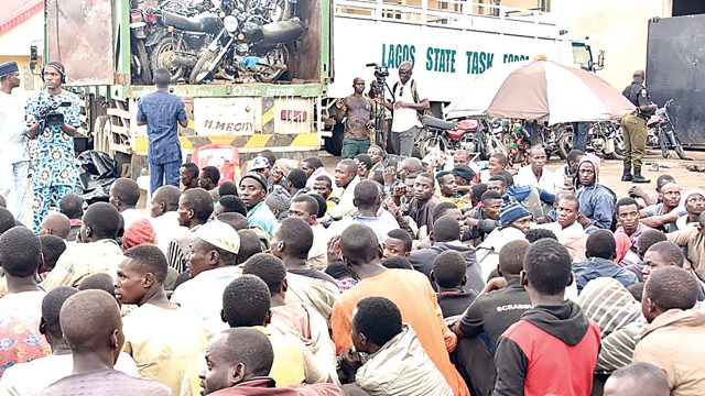 Truck with 123 men, 48 bikes from Jigawa intercepted in Lagos 