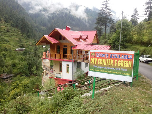 Dev Conifers Green Cafe & Cottages, Jibhi, NH 305,, Ani Banjar Aut Road, Banjar, Banjar, Himachal Pradesh 175123, India, Cottage, state HP