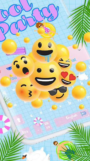 Cool Pool Party Keyboard