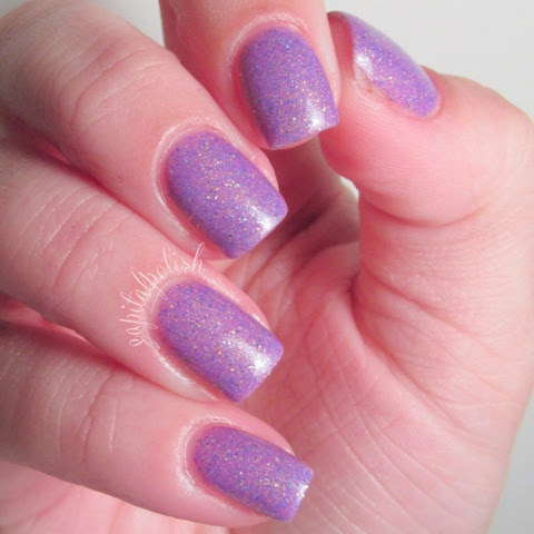 Capital Polish: Polish Addict Nail Color - Purple Potion #46