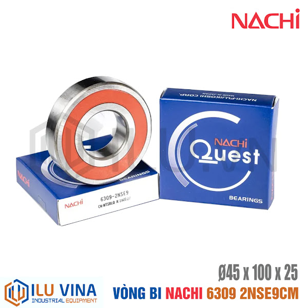 6309-2NSE9CM - Vòng bi, Bạc đạn, Bearing  Nachi 6309-2NSE9CM