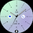 Analog Purple Mint Watch Face icon