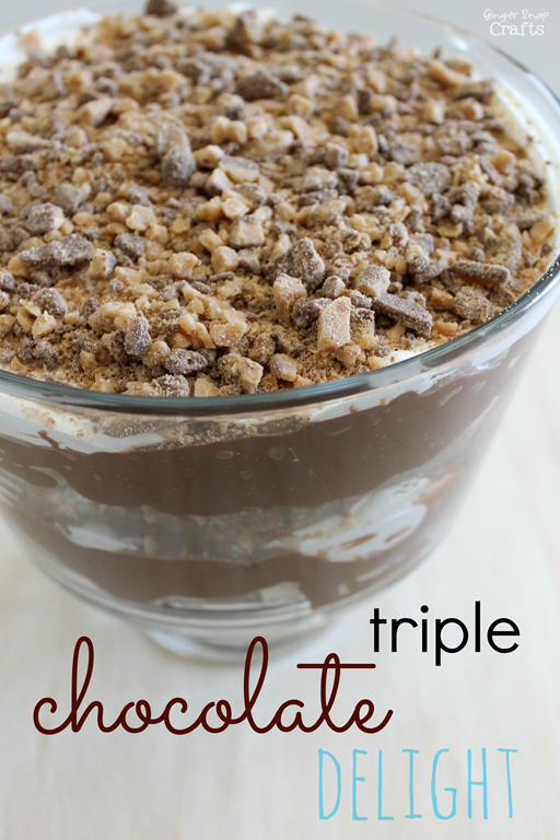 Triple Chocolate Delight from GingerSnapCrafts.com #KraftEssentials #shop #cbias_thumb[2]