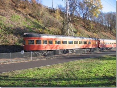 IMG_4699 Northwest Rail Museum Daylight Observation Car #2955 James J. Gilmore in Portland, Oregon on December 6, 2008