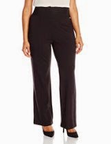 <br />Calvin Klein Women's Plus-Size Wide-Waist Bootcut Pant