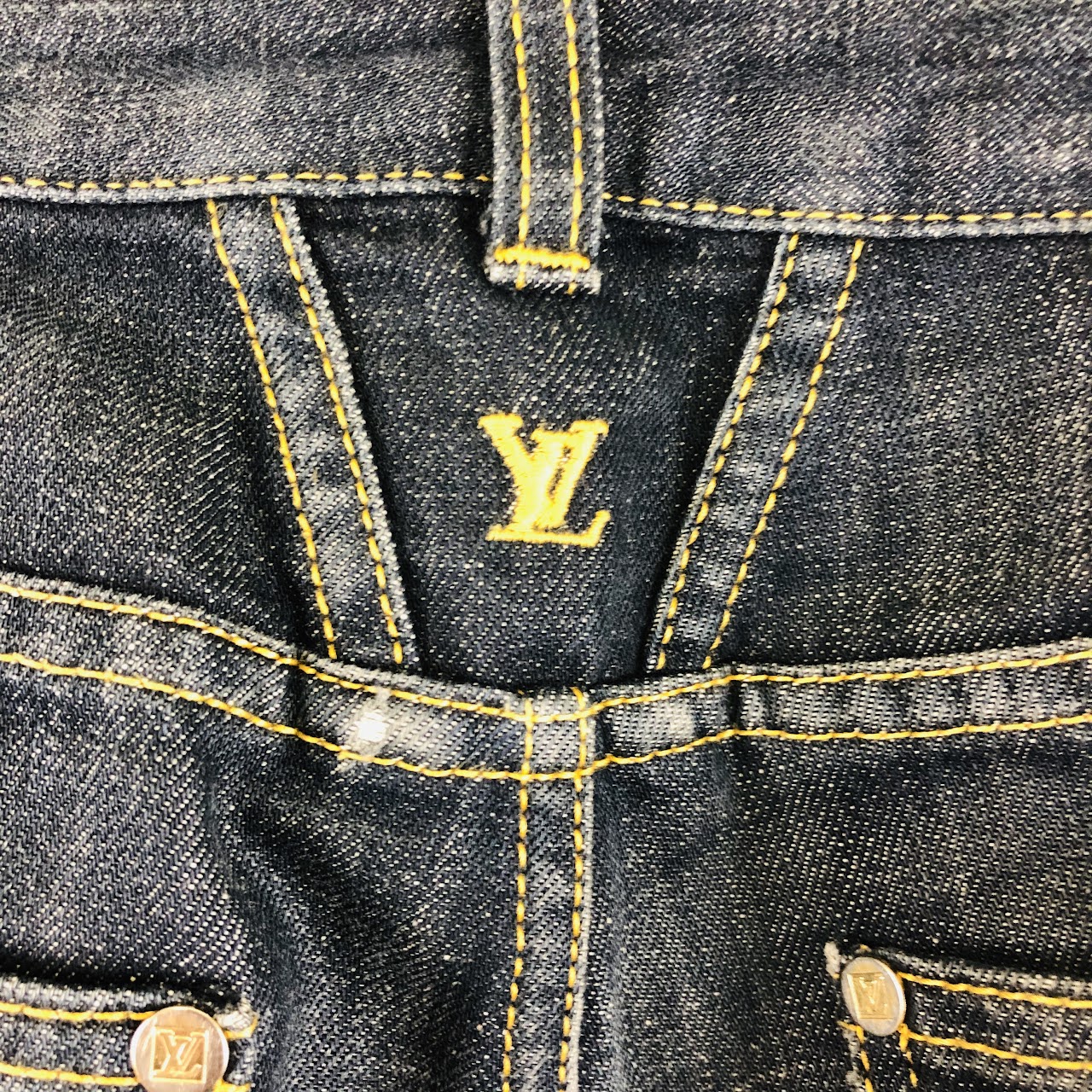 Louis Vuitton Blue Jeans