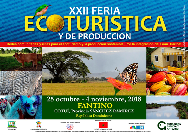 XXII  Feria Ecoturística y de Producción Fantino del 25 al 4 de noviembre de 2018