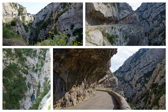 1. Narbona. Cucugnan. Castillos Queribus y Peyrepertuse. Gargantas Galamus. - De viaje por Francia: diarios, viajes y excursiones en coche. (43)