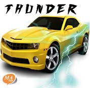 لعبة السيارات Thunder Race 1 لعبة السيارات Thunder Race 1