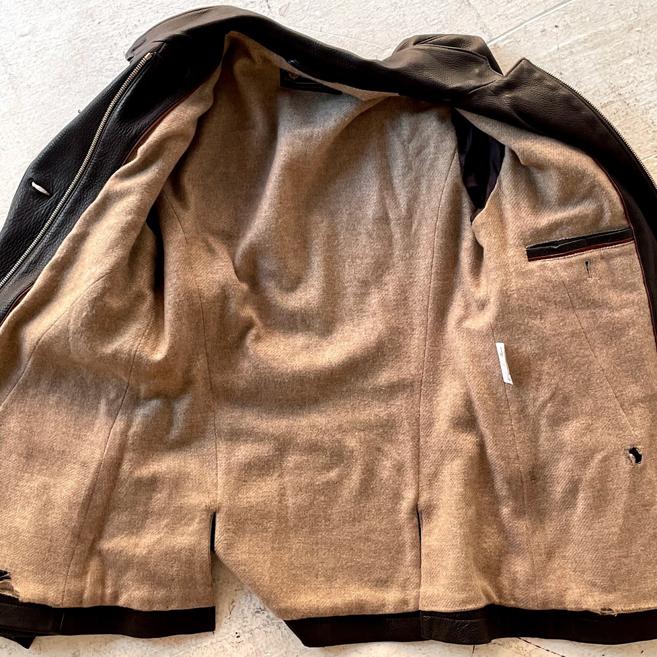 Loro Piana Leather Jacket