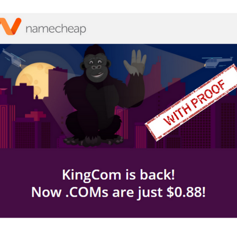 How to get .com for Less Than $1 at namecheap | Explained with Proof