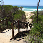 Stairs onto North Tura Beach (106309)