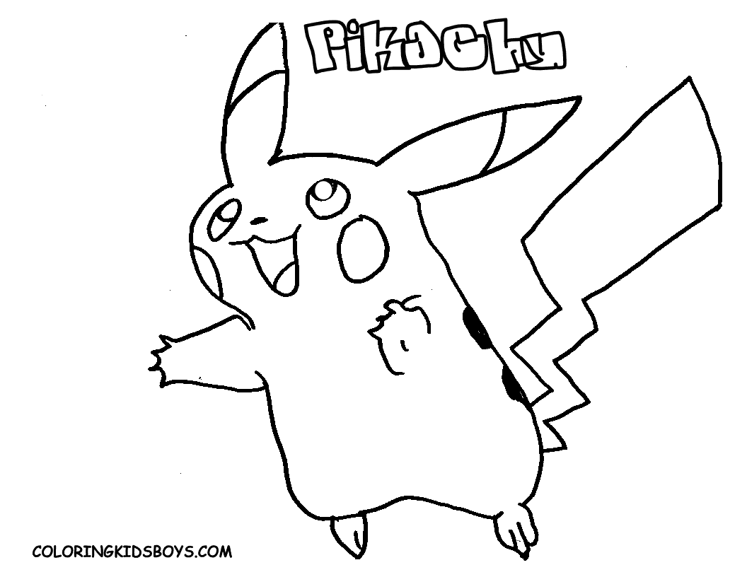 Top Pikachu Pokemon Card Coloring Pages Images - Coloring Pages for