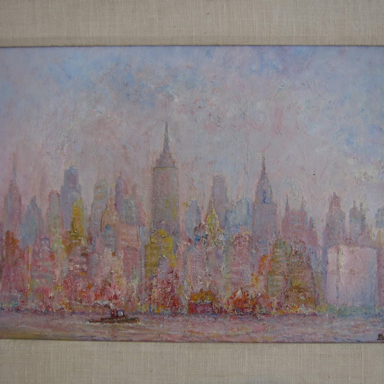 Deutsch Signed Cityscape