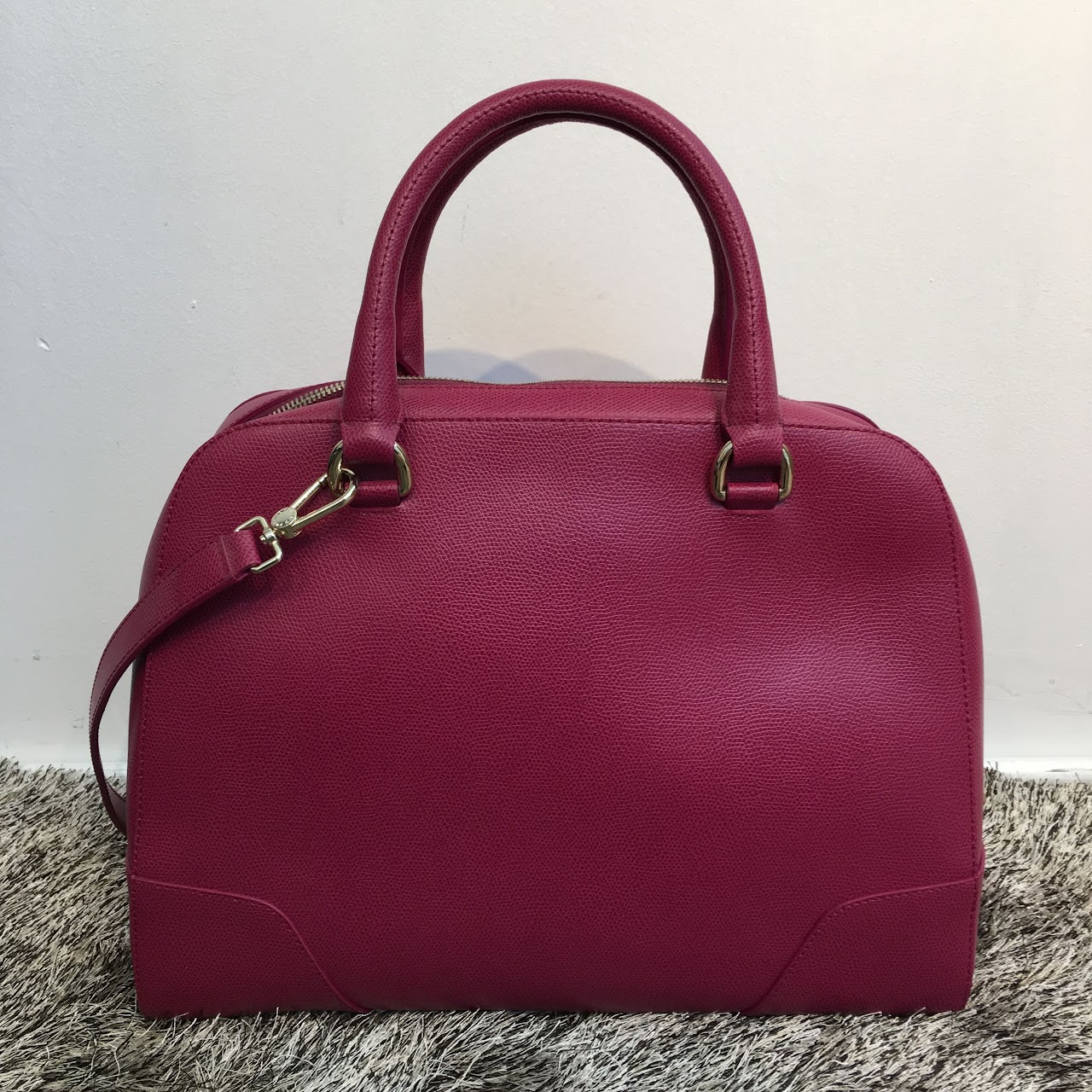 Furla Pebbled Leather Bag