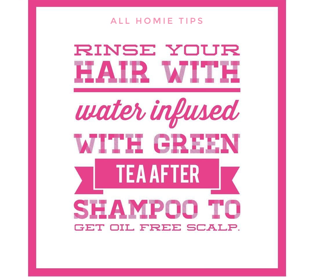 All Homie Tips Oily Hair Hack 2