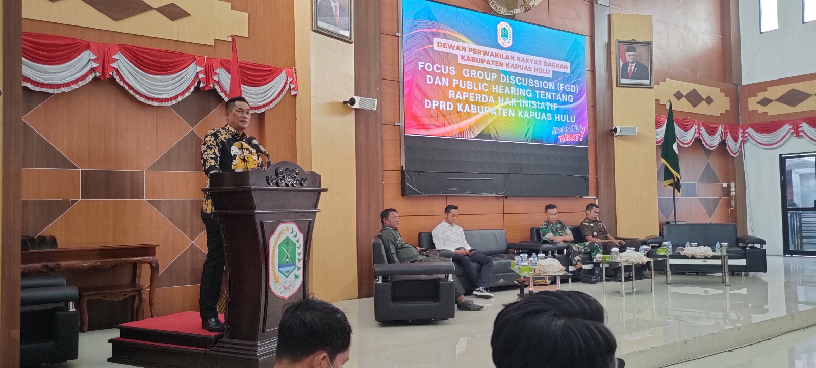 DPRD Kapuas Hulu Gelar FGD, Tiga Raperda Dibahas 