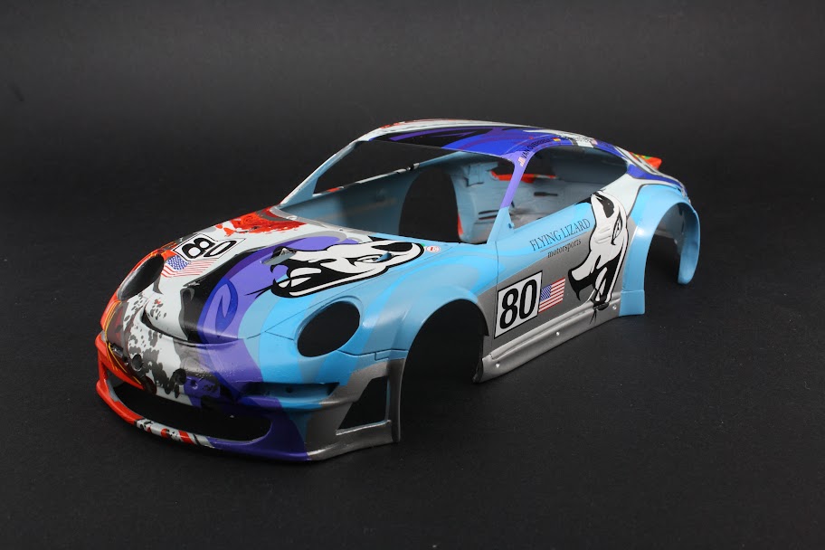 [FUJIMI] PORSCHE911 RSR FLYING LIZARD Le MANS 2007 Réf 123905 17%252520Septembre%252520201512