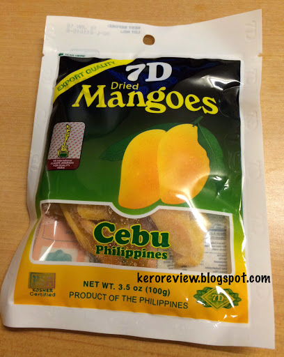 รีวิว 7ดี มะม่วงอบแห้ง Review dried mangoes, 7D Brand.