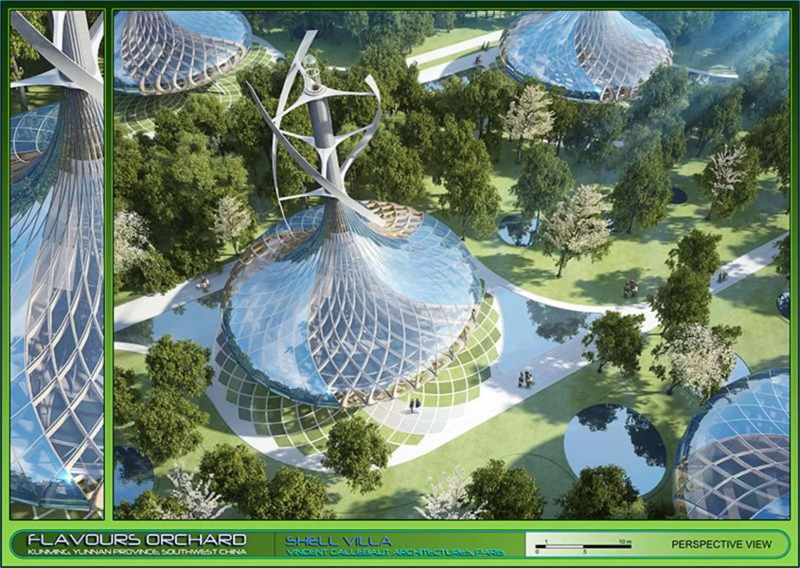 Flavours Orchard by Vincent Callebaut Architecture