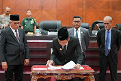 DPR Aceh Tandatangani Rancangan KUA PPAS Tahun Anggaran 2023