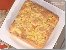 Torta di pesche e mandorle